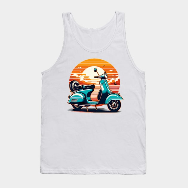 Piaggio Vespa Tank Top by Vehicles-Art